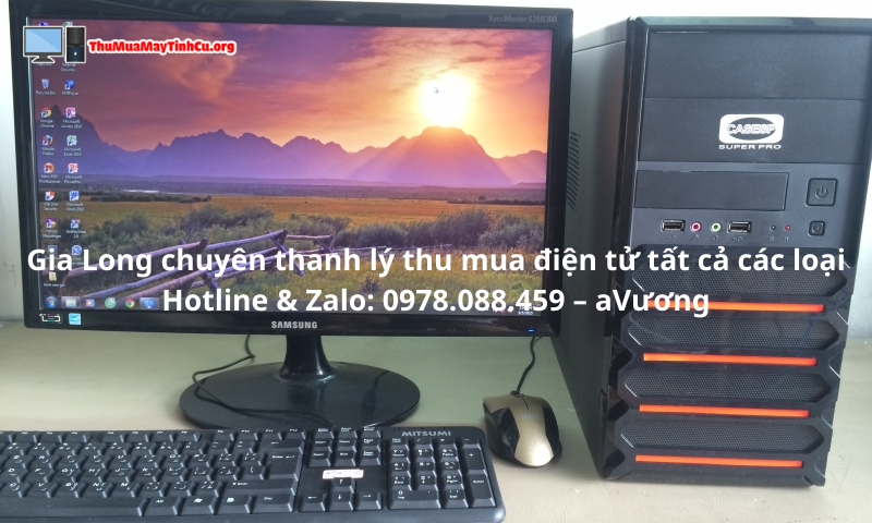 Thu mua máy tính bàn cũ