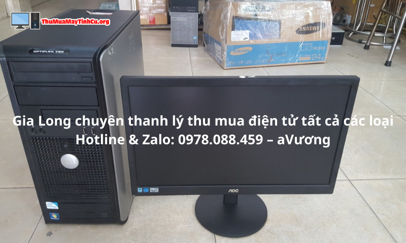 Gia Long - Thu mua máy tính văn phòng cũ