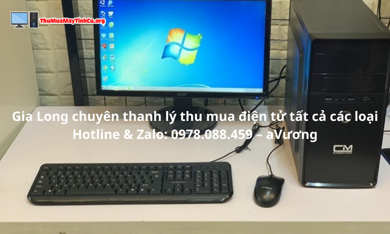 Gia Long - Thu mua máy tính văn phòng cũ
